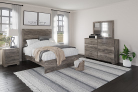 Ralinksi Gray Bedroom Group-Dresser-Mirror-Bed-Nightstand