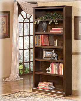 Hamlyn - Medium Brown Large Bookcase