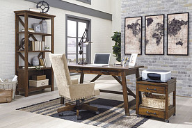 Baldridge - Rustic Brown Desk
