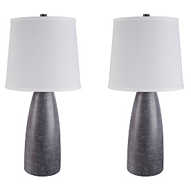 Shavontae - Gray Lamps - Pair