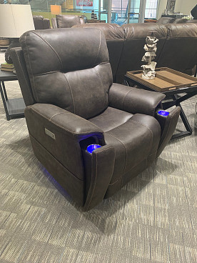Lexington - Saddle Brown Triple-Power Media Recliner