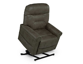 Ottawa - Walnut Pwr Lift Recliner w/Heat & Massage