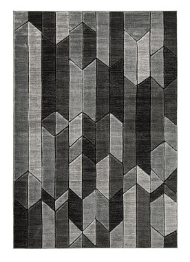 Chayse - Black/Gray Rug - 5' x 6'7"