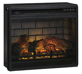Fireplace Insert Infrared - Black