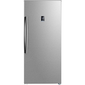 Midea 17 CF Upright Freezer Stainless Steel Convertible