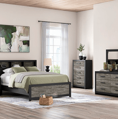 Ashley Broachmyn Bedroom Group & Mattress/Frame Bundle